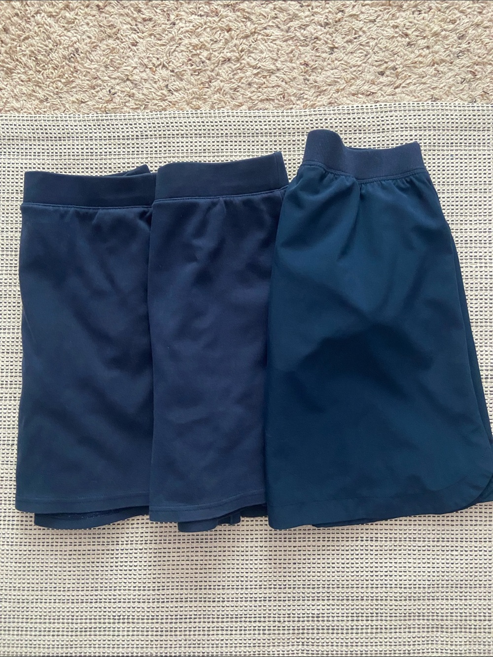 3-Pack Navy School Uniform Skorts